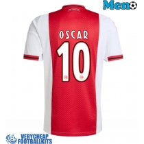 Ajax Oscar Gloukh #10 Replica Home Shirt 2025-26 Short Sleeve